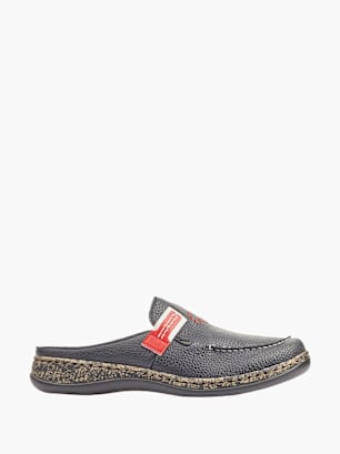 Rieker Damen Clogs Blau