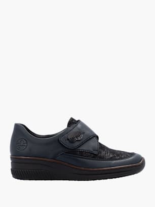 Rieker Damen Slipper Blau