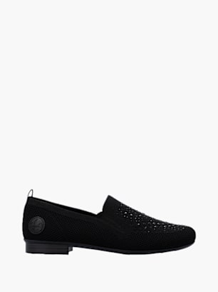 Rieker Damen Loafer Schwarz