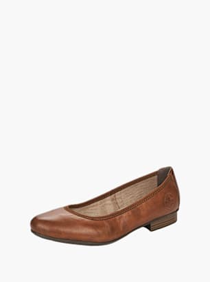 Rieker Damen Ballerinas Braun