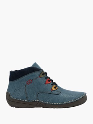 Rieker Damen Kurzstiefel Blau