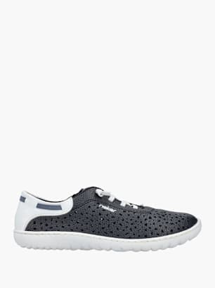 Rieker Damen Slipper Blau