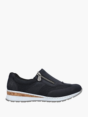 Rieker Damen Slipper Blau