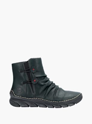 Rieker Damen Schnürstiefel Grün