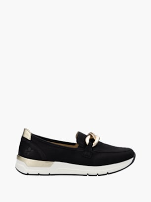 Rieker Damen Loafer Schwarz