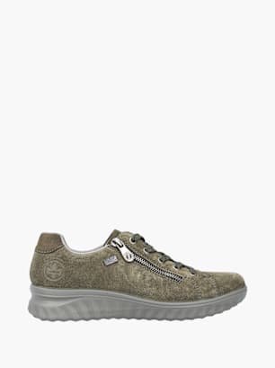 Rieker Damen Schnürschuhe Grün