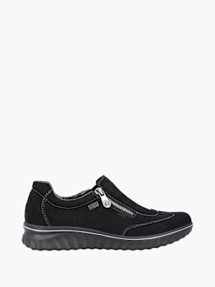 Rieker Damen Slipper Schwarz