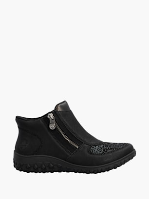 Rieker Damen Kurzstiefel Schwarz