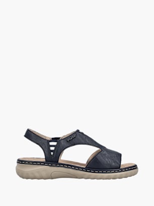 Rieker Damen Riemchensandalen Blau