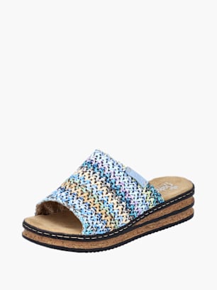 Rieker Damen Pantoletten Multicolor