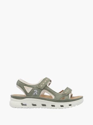 Rieker Damen Trekkingsandalen Grün
