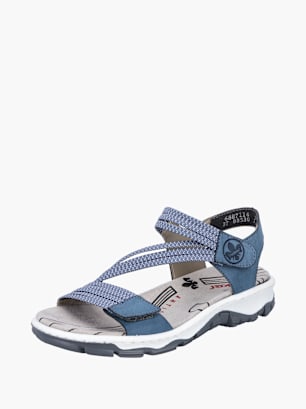 Rieker Damen Trekkingsandalen Blau