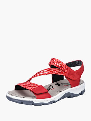 Rieker Damen Trekkingsandalen Rot