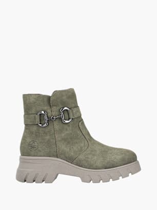 Rieker Damen Biker Boots Grün