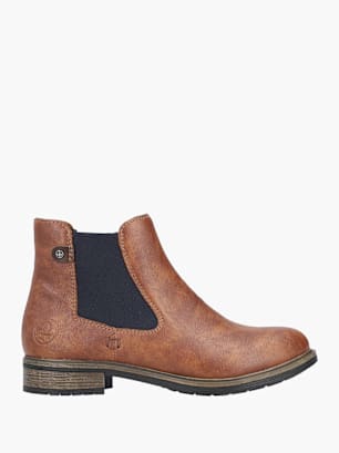 Rieker Damen Chelsea Boots Braun
