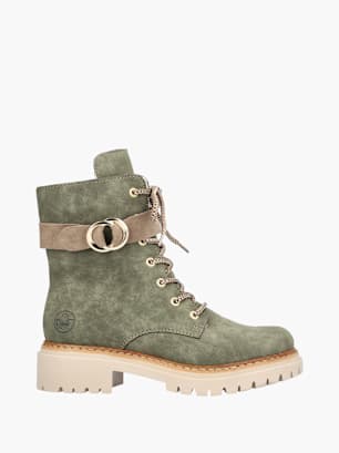 Rieker Damen Biker Boots Grün