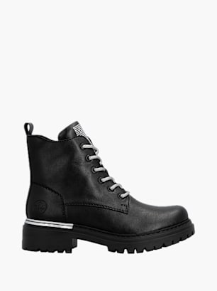 Rieker Damen Biker Boots Schwarz