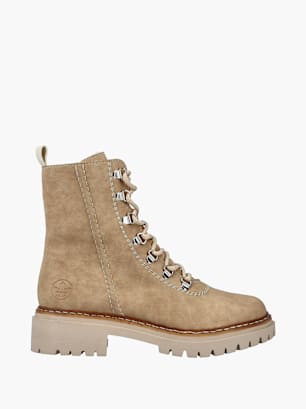 Rieker Damen Biker Boots Beige