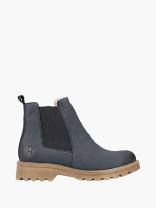Rieker Damen Chelsea Boots Blau