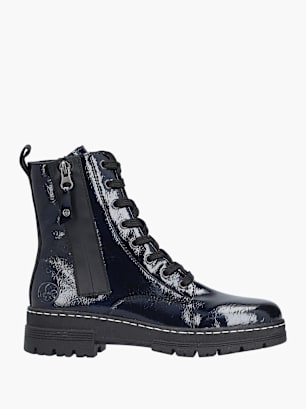 Rieker Damen Biker Boots Blau