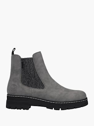 Rieker Damen Chelsea Boots Grau