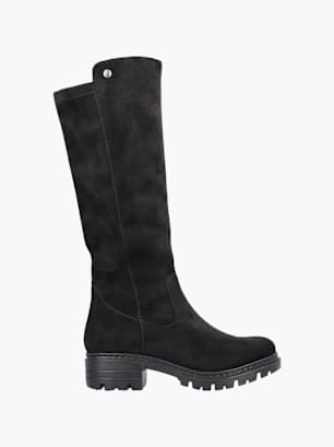 Rieker Damen Hochschaftstiefel Schwarz