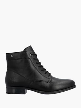 Rieker Damen Schnürstiefel Schwarz