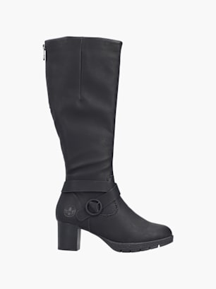 Rieker Damen Hochschaftstiefel Schwarz