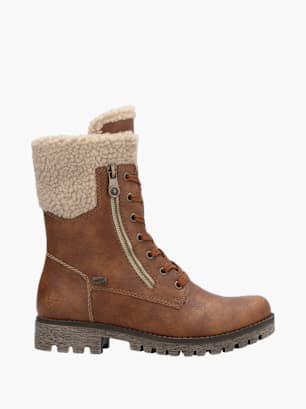 Rieker Damen Biker Boots Braun
