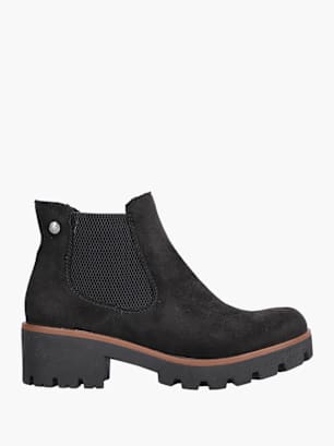 Rieker Damen Chelsea Boots Schwarz