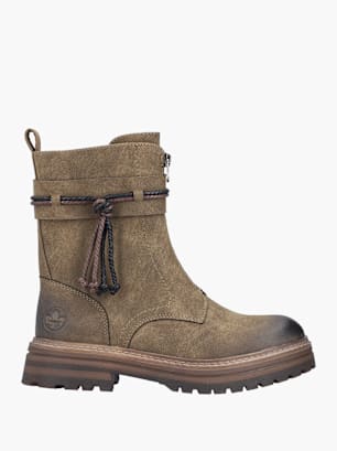 Rieker Damen Biker Boots Grün
