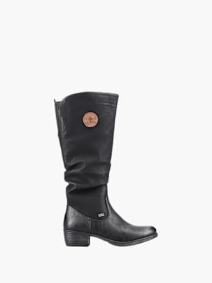 Rieker Damen Hochschaftstiefel Schwarz