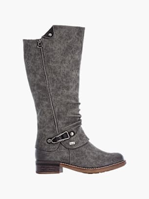 Rieker Damen Hochschaftstiefel Grau