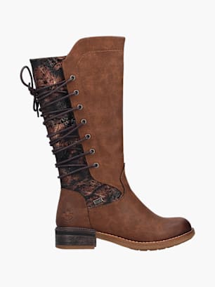 Rieker Damen Hochschaftstiefel Braun
