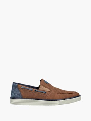 Rieker Herren Slipper Braun