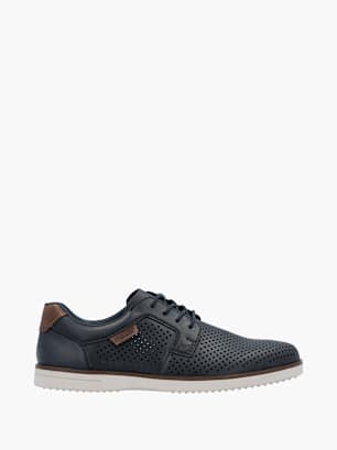 Rieker Herren Schnürschuhe Blau