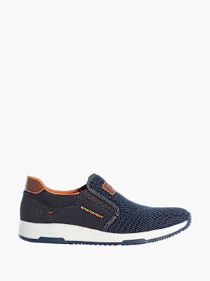 Rieker Herren Slipper Blau