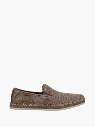 Rieker Herren Slipper Braun