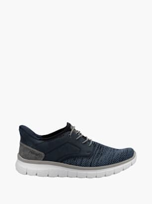 Rieker Herren Slipper Blau