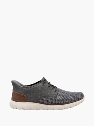 Rieker Herren Slipper Grau