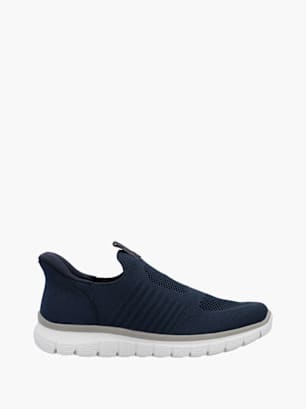 Rieker Herren Slipper Blau