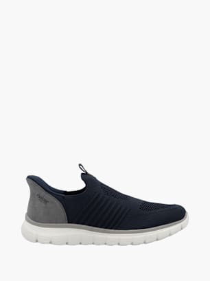 Rieker Herren Slipper Blau