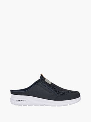 Rieker Herren Clogs Blau