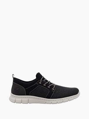 Rieker Herren Slipper Schwarz