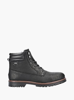 Rieker Herren Schnürstiefel Schwarz