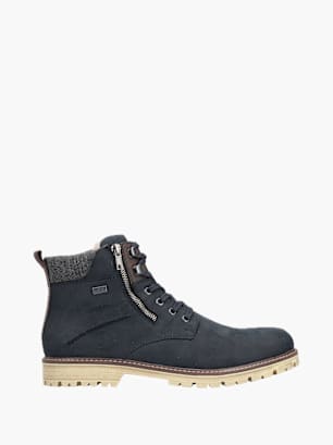 Rieker Herren Schnürstiefel Blau