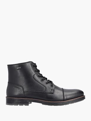 Rieker Herren Schnürstiefel Schwarz