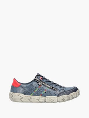 Rieker Damen Schnürschuhe Blau