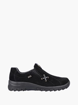 Rieker Damen Slipper Schwarz