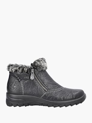 Rieker Damen Kurzstiefel Schwarz